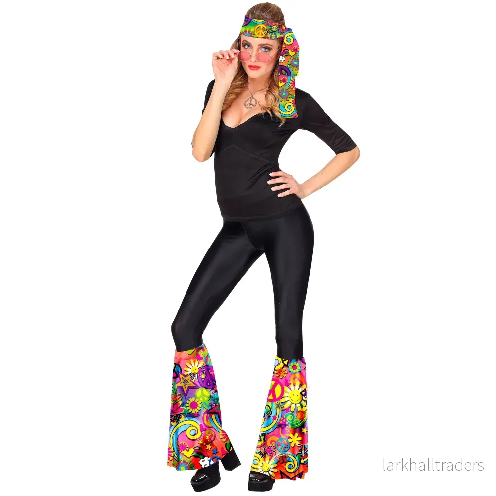 Benvärmare & pannband, peace & love - Bild 2