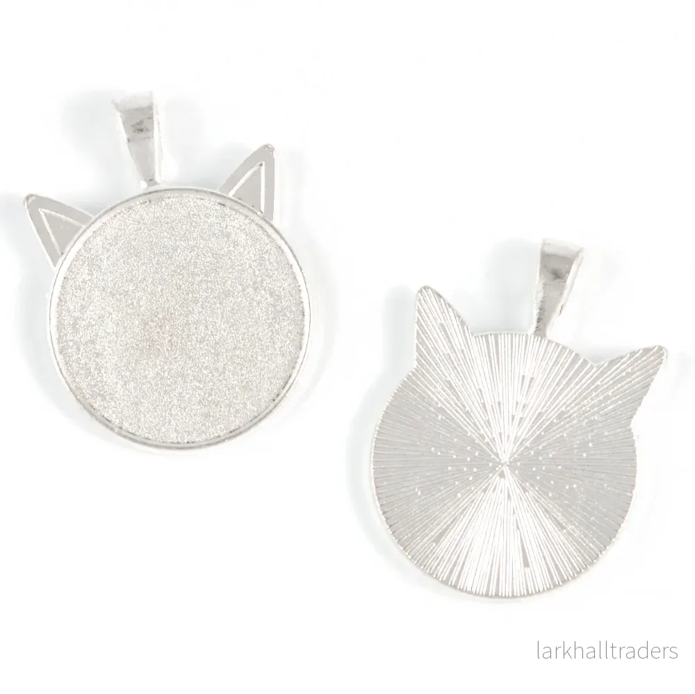 Ramberlock "katt", silver, 25mm - Bild 2