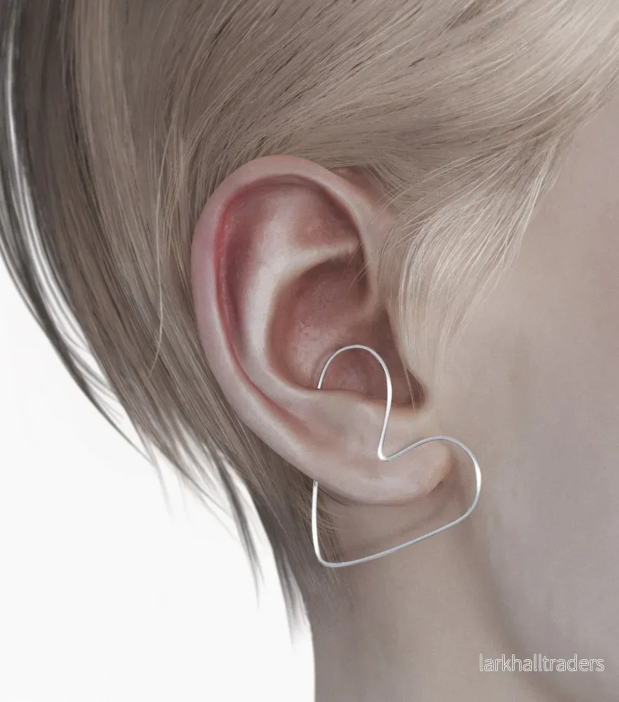 Hjärta Earcuff