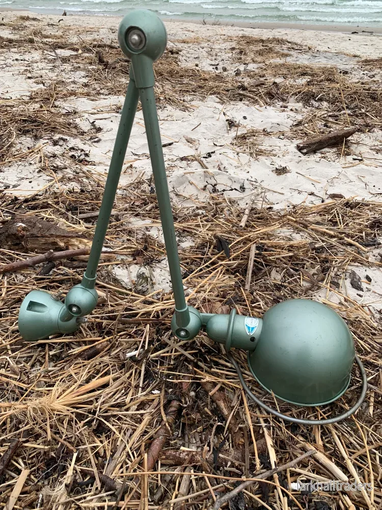 Jieldé vägg/taklampa – Grön
