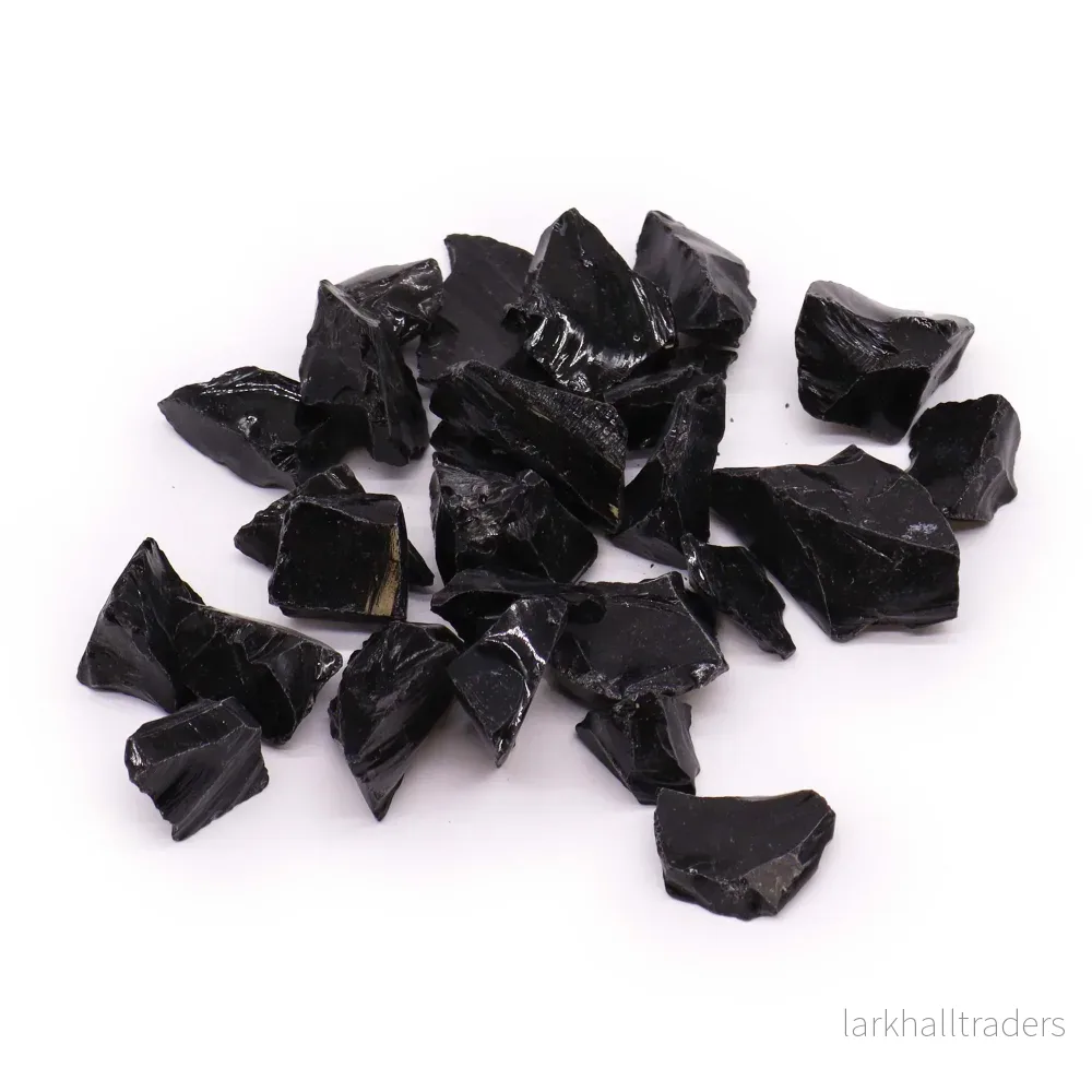 Rå obsidian – ca 250 g Rå obsidian – ca 250 g