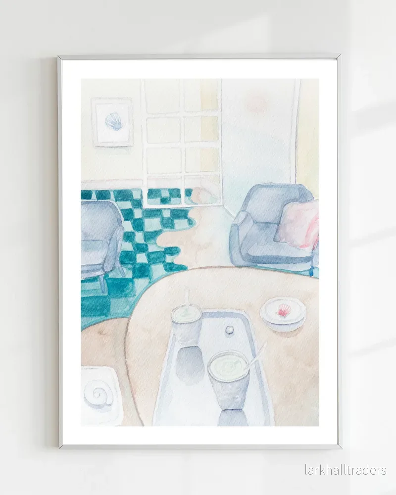 Sea shell cappuccino - Poster - Bild 2