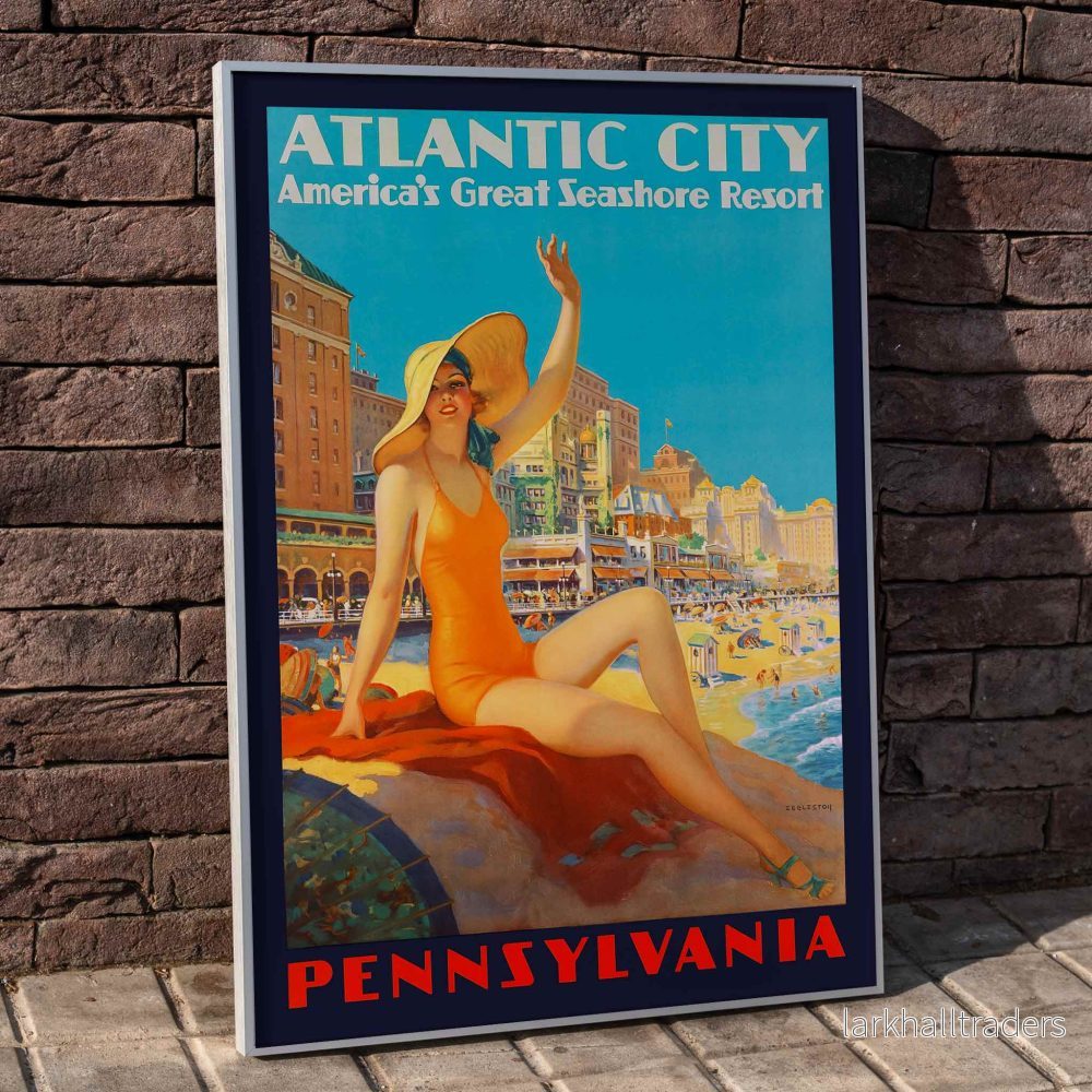 Atlantic City Poster Atlantic City Poster