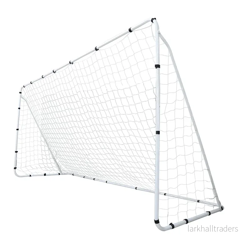Fotbollsmål med stålram (215 x 150 x 76 cm)