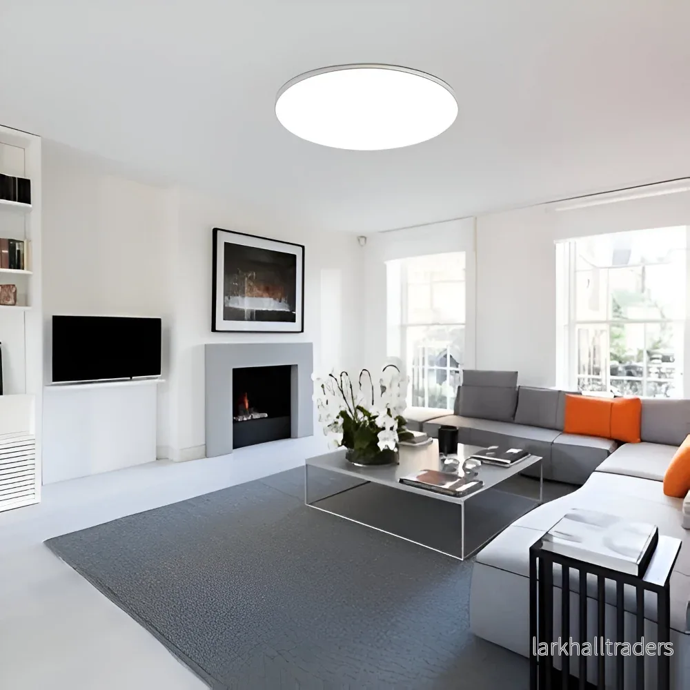 SlimCirc – Modern Rund LED-Taklampa med Ultratunn Design - Bild 2