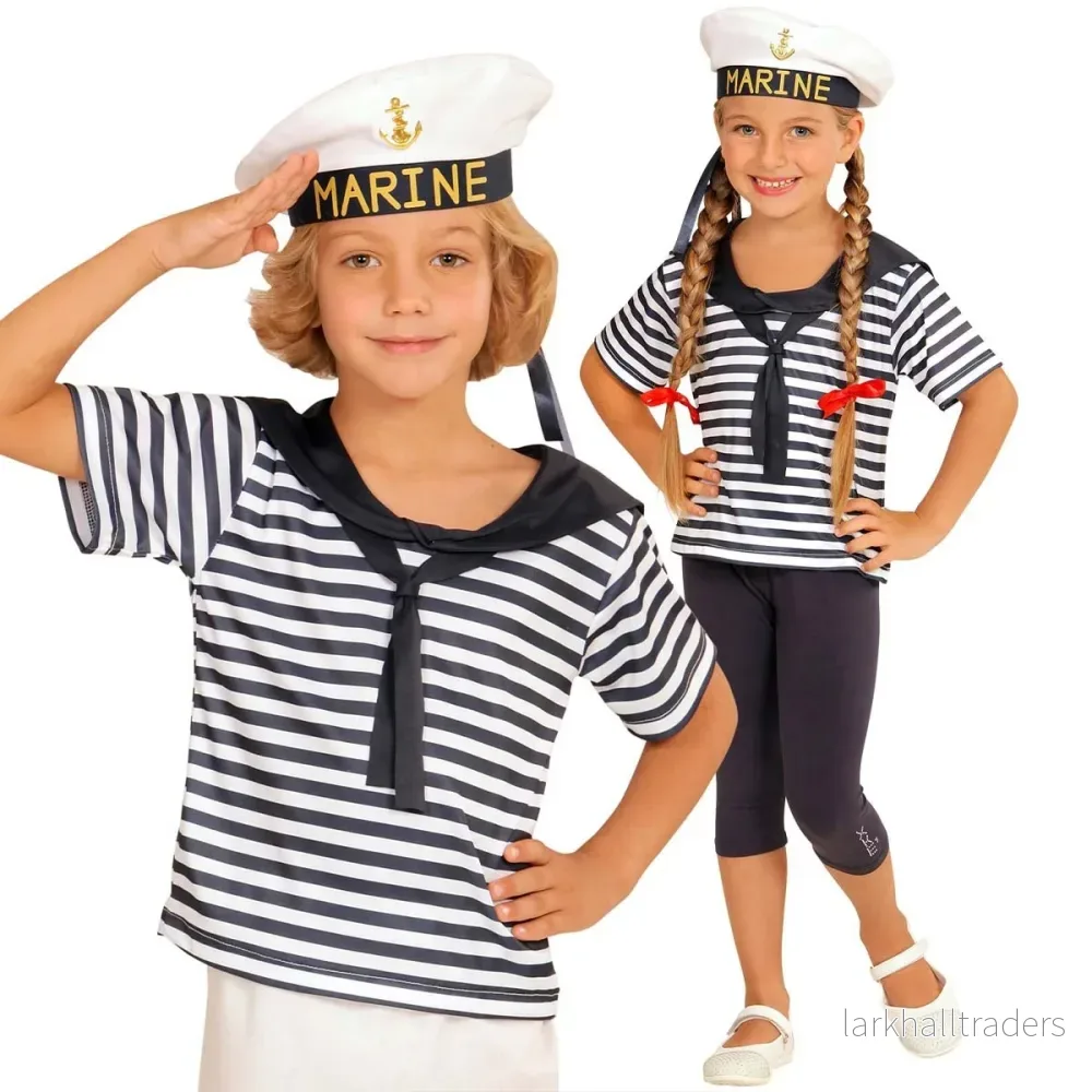 Barndräkt, sjöman 158 cm / 11-13 år Barndräkt, sjöman 158 cm / 11-13 år