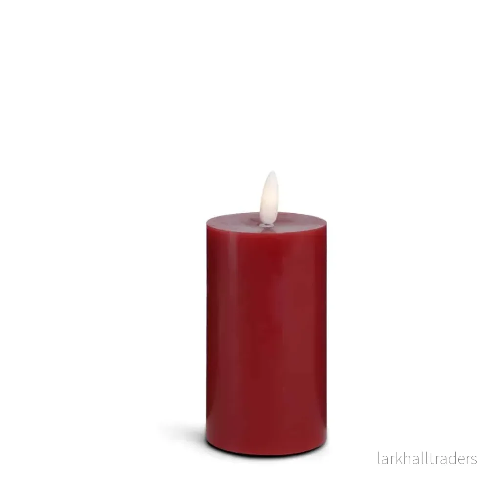 LED-ljus – 1 styck – ø5 x 12,5 cm – m/3D-låga – (flera färger) - Bild 3