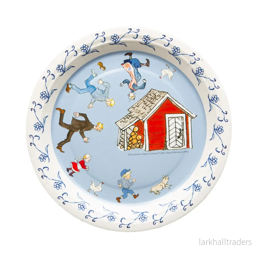 Tallrikar, Emil i Lönneberga 23 cm 8 st