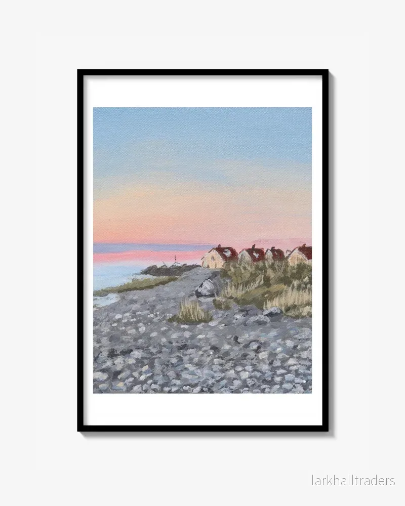 Stenstranden i Torekov - Print