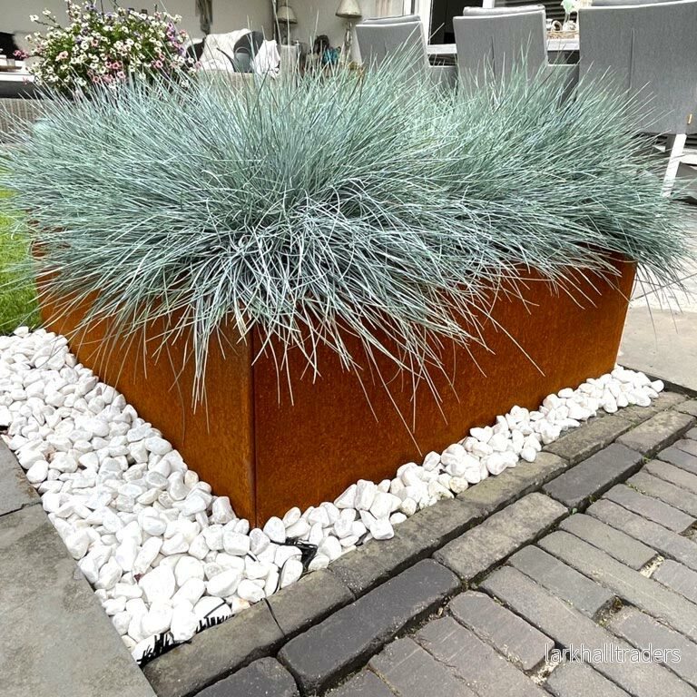 Odlingslåda - VÄXA - KUB (800x800mm) Corten - Bild 2