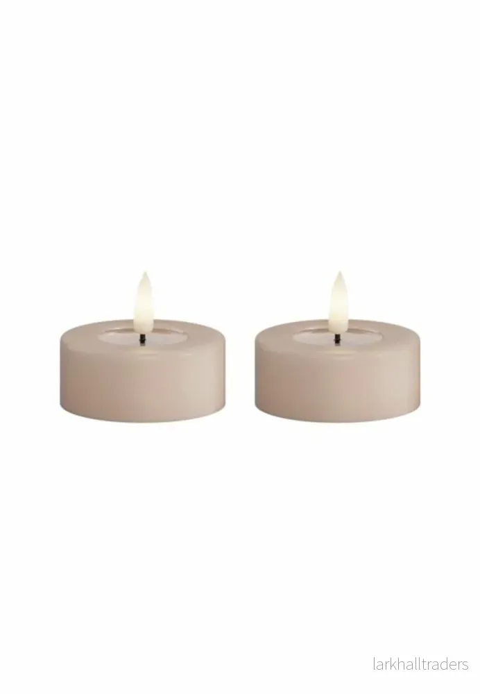 Värmeljus LED 2-Pack 6×4,5 cm