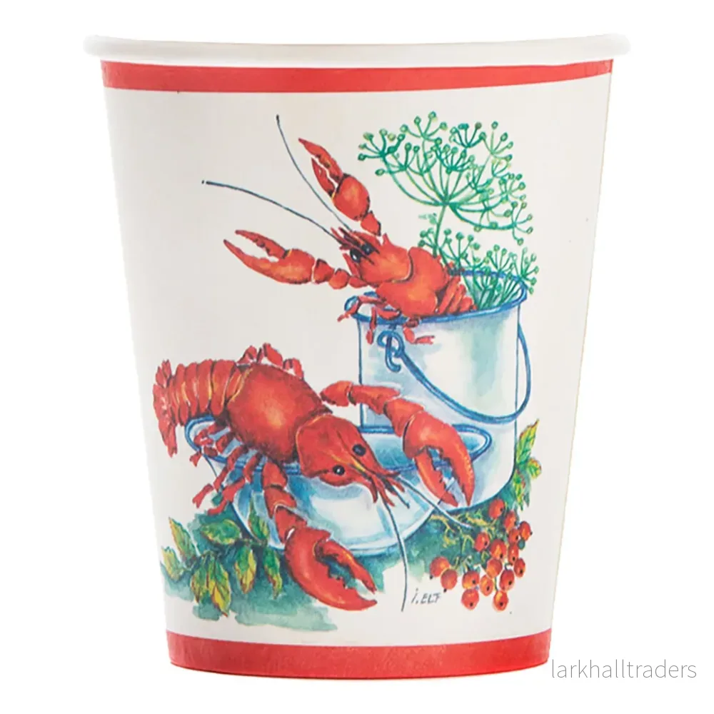 Pappersmuggar, kräfta 250 ml 8 st Pappersmuggar, kräfta 250 ml 8 st