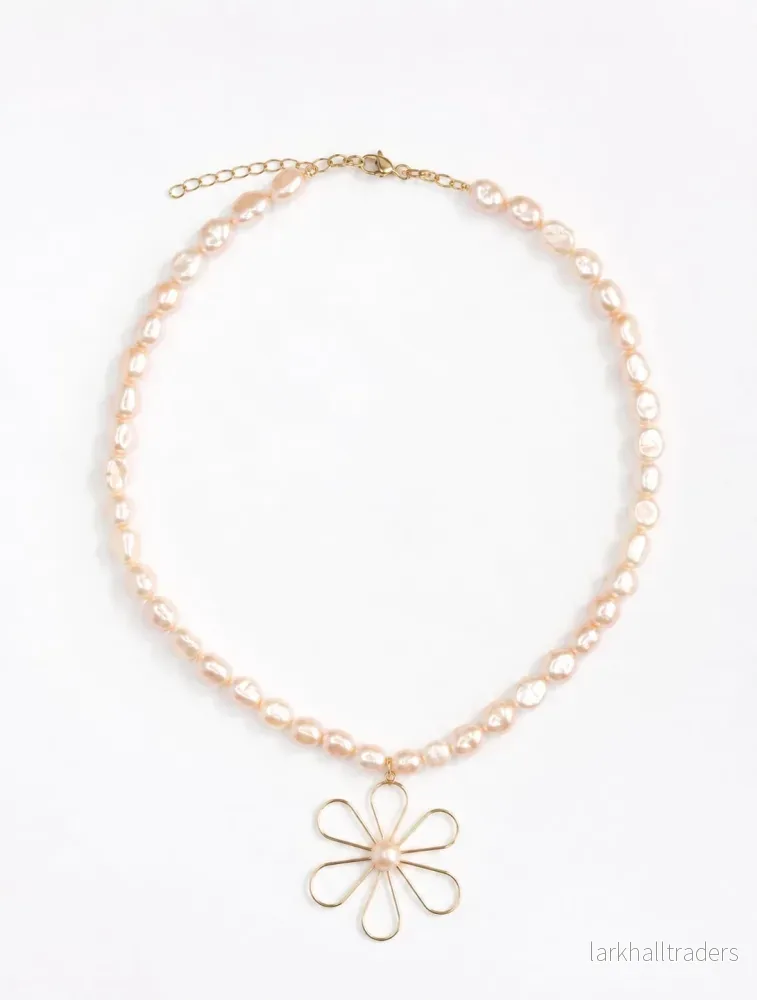 Perle Pêche Halsband - Bild 2
