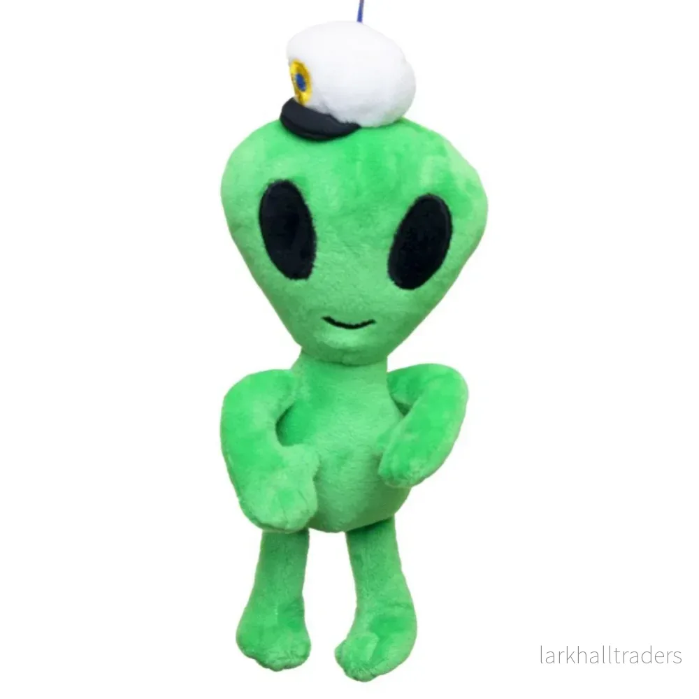Studentnalle, alien grön 20 cm Studentnalle, alien grön 20 cm