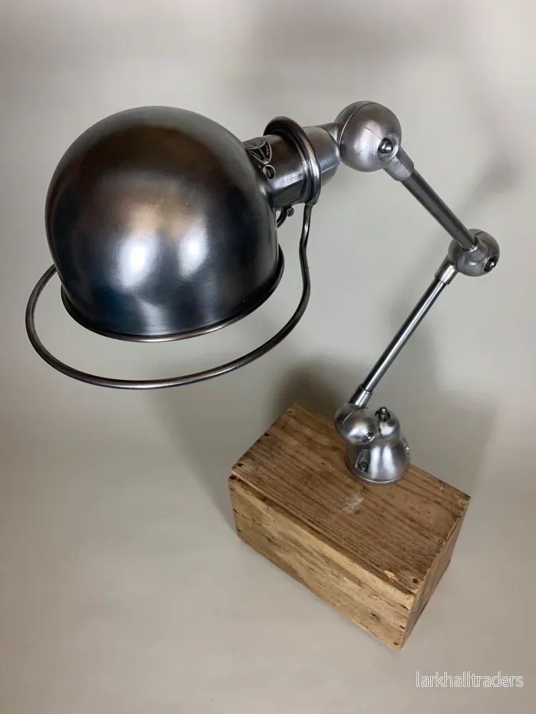 Jieldé lampa med 2 armar och snygg bordsbeslag - Bild 2