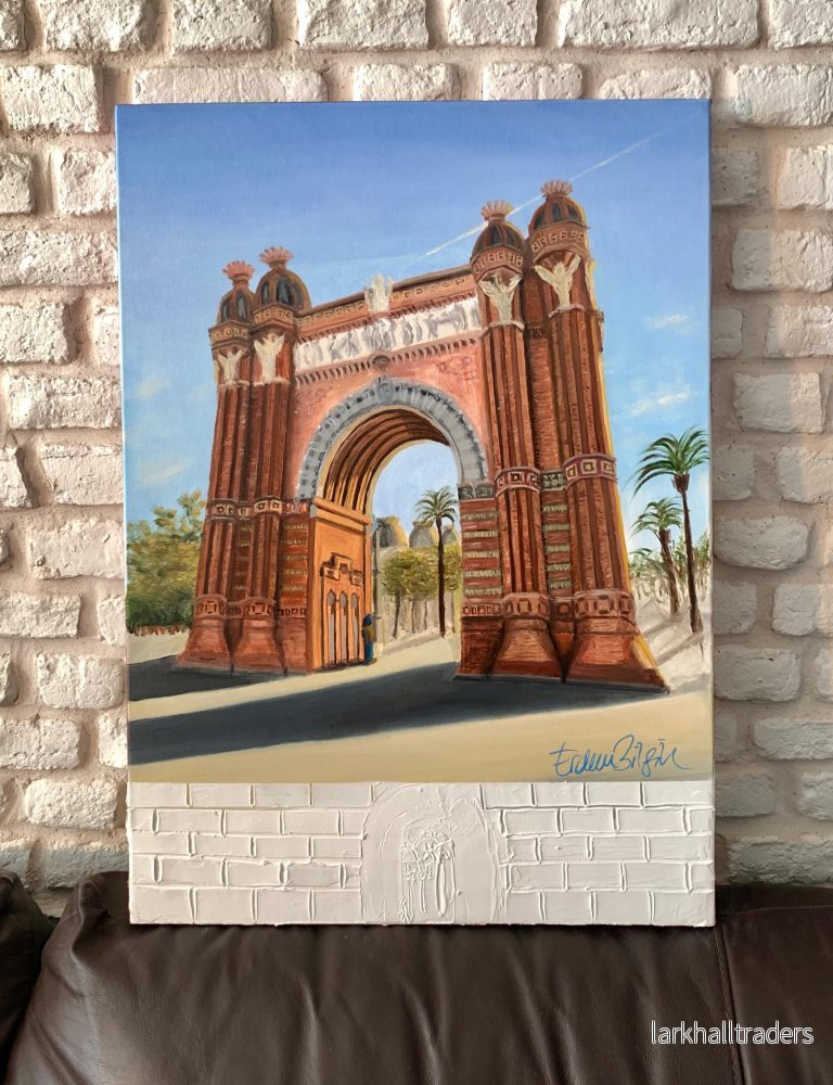 BatVader at Arc de Triomf, Barcelona Original - Bild 2