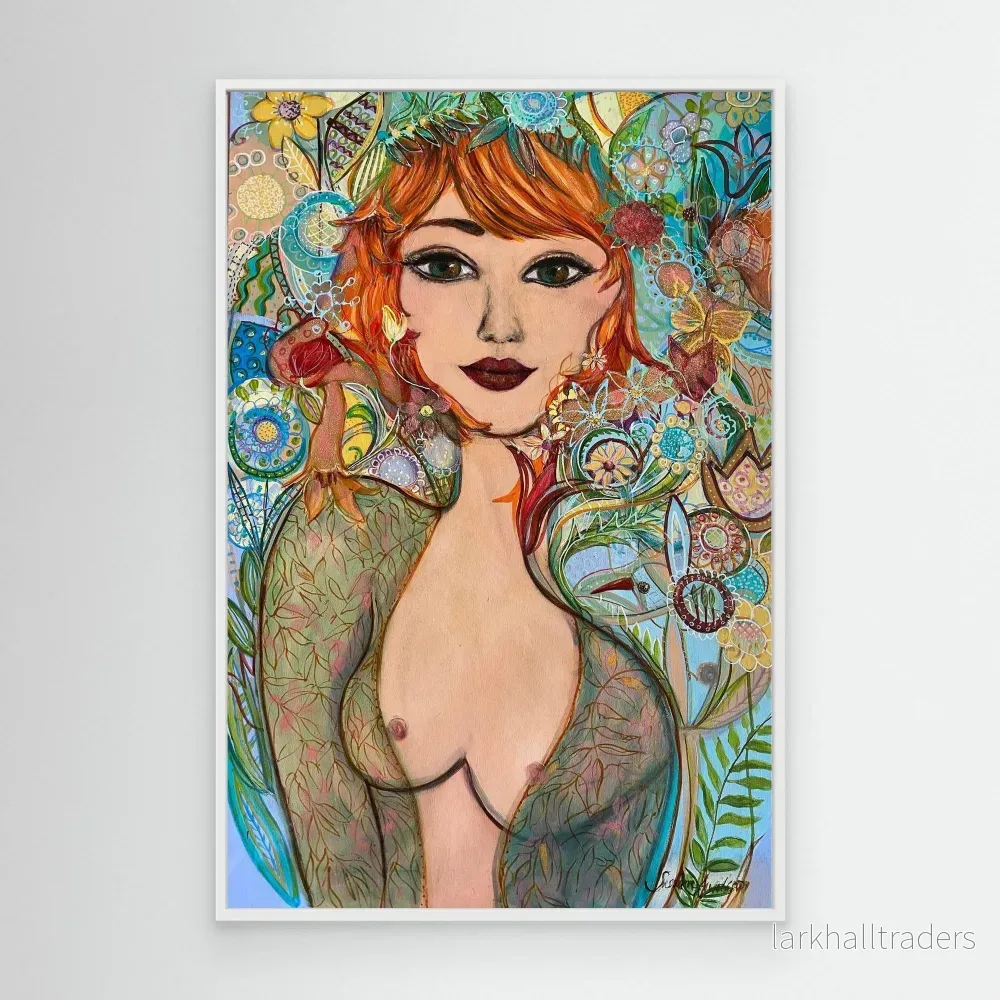Flowergirl – Canvas print Flowergirl – Canvas print