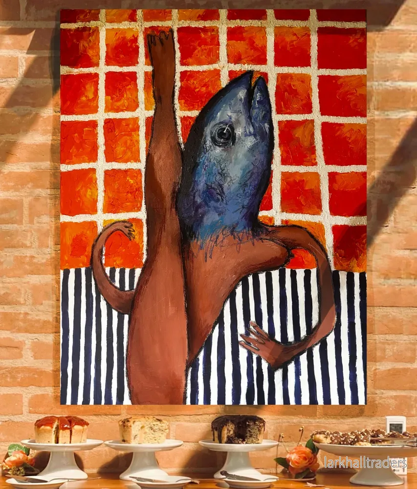 There's plenty of fish in the sea - Original - 73 x 92