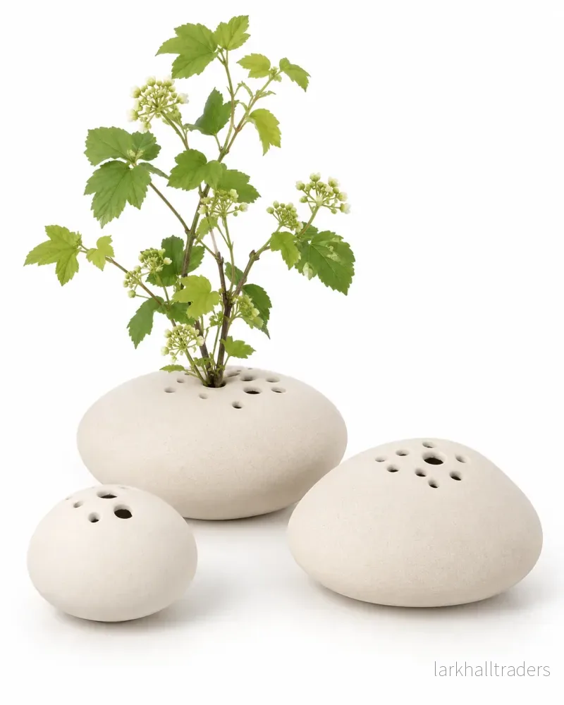 Stone Vas - Vit M - Bild 2
