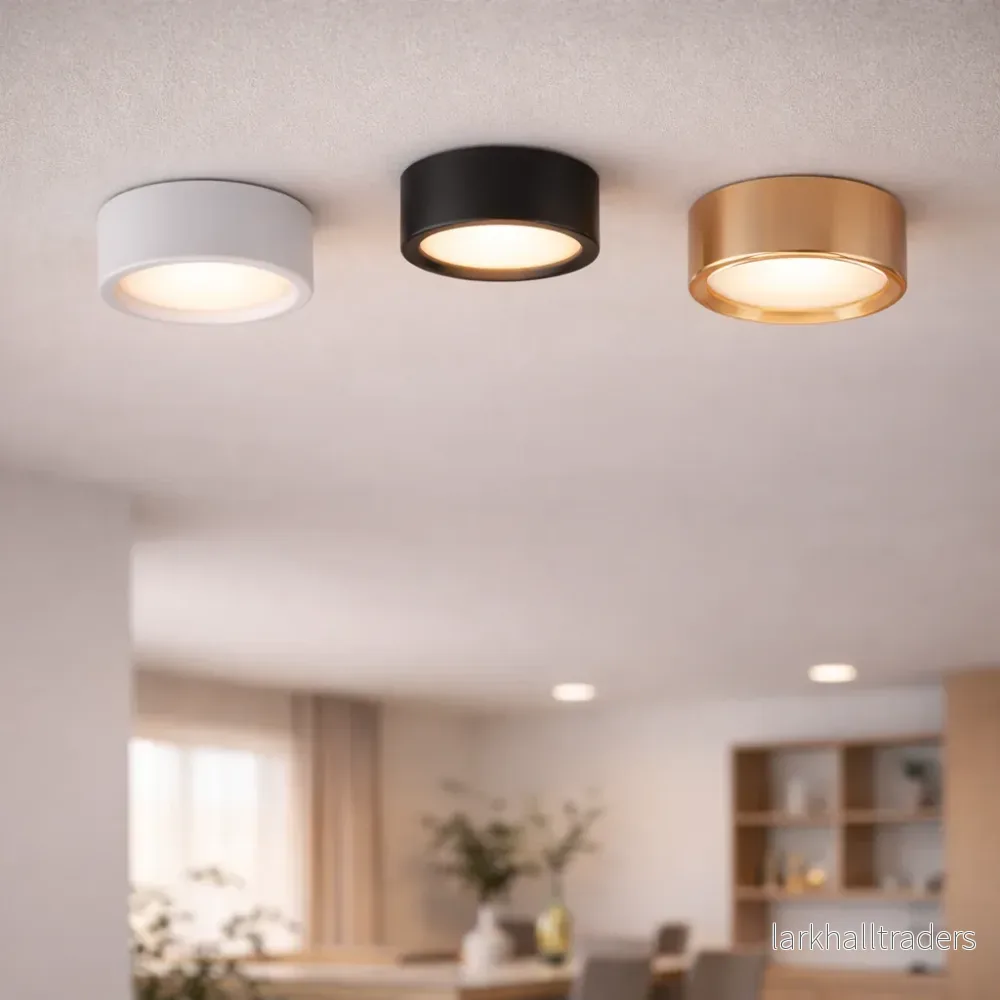 AluminBeam – Ultra Slim Rund LED Taklampa i Aluminium