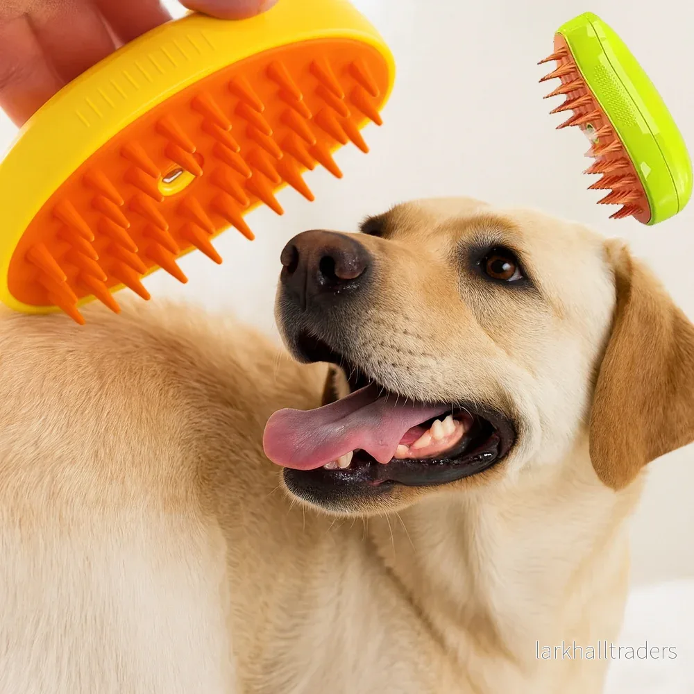 Hund- och Kattborste 3-i-1 med Sprayfunktion & Massage Hund- och Kattborste 3-i-1 med Sprayfunktion & Massage
