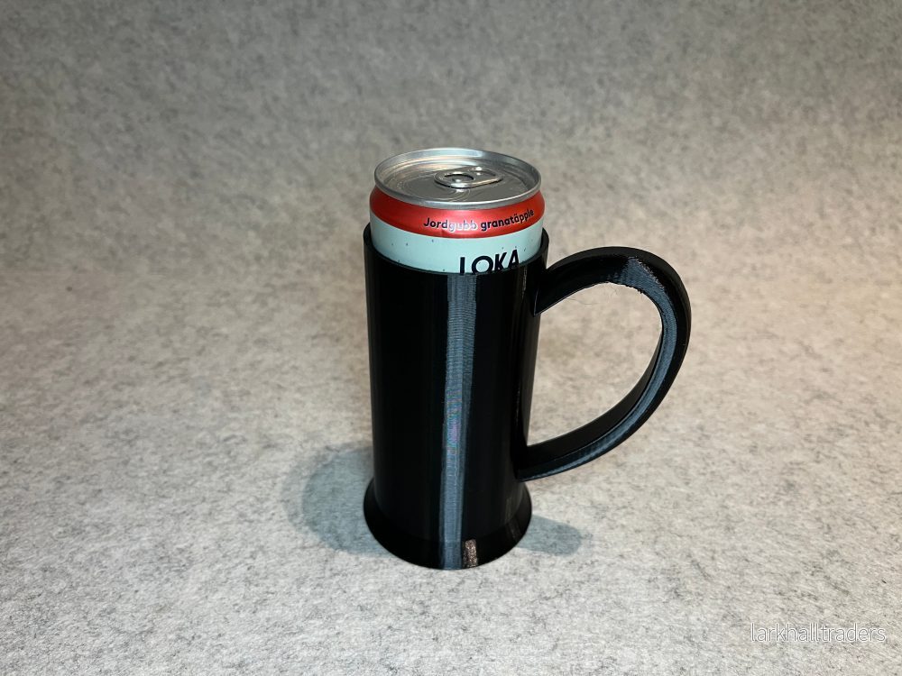 Burkhållare – muggsformad hållare för 330 ml-burkar Burkhållare – muggsformad hållare för 330 ml-burkar