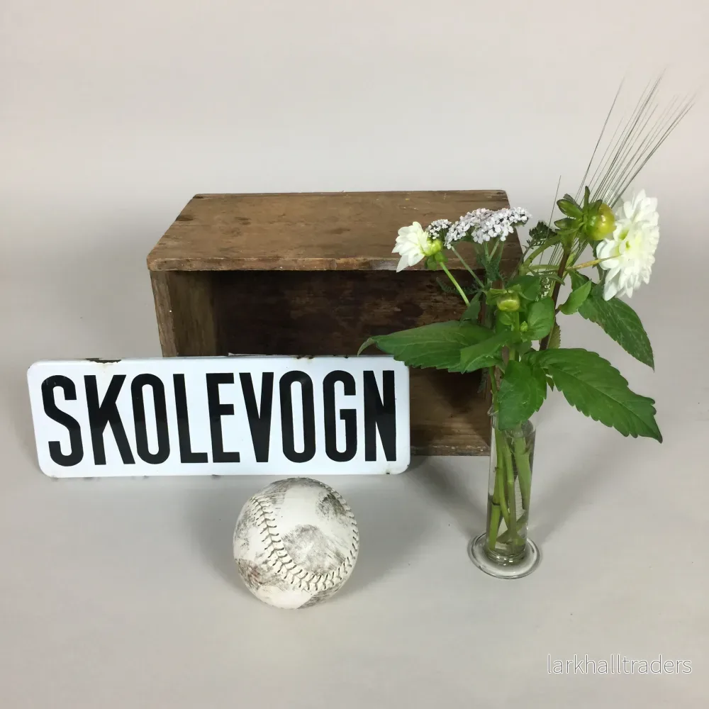 Vacker och charmig skylt