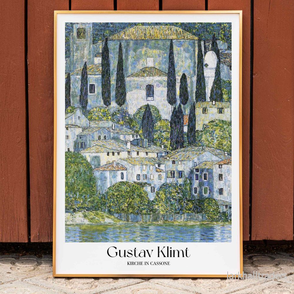 Kirche in Cassone Poster