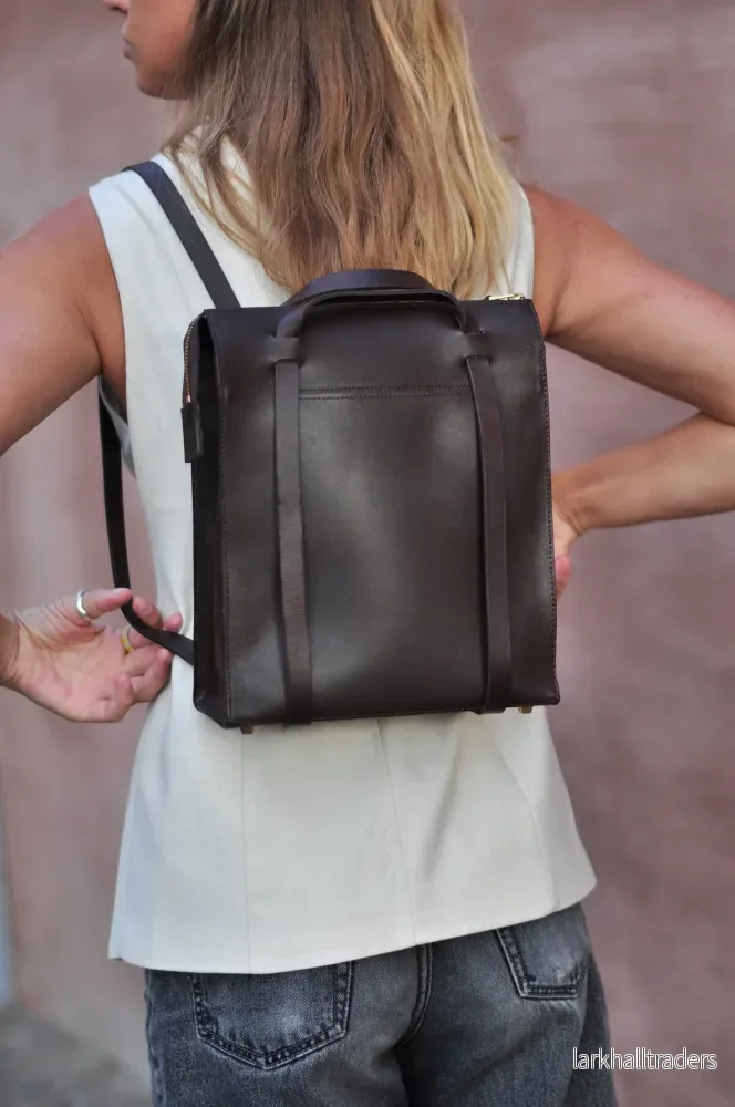 Bära - mellanbrun (med clutch)
