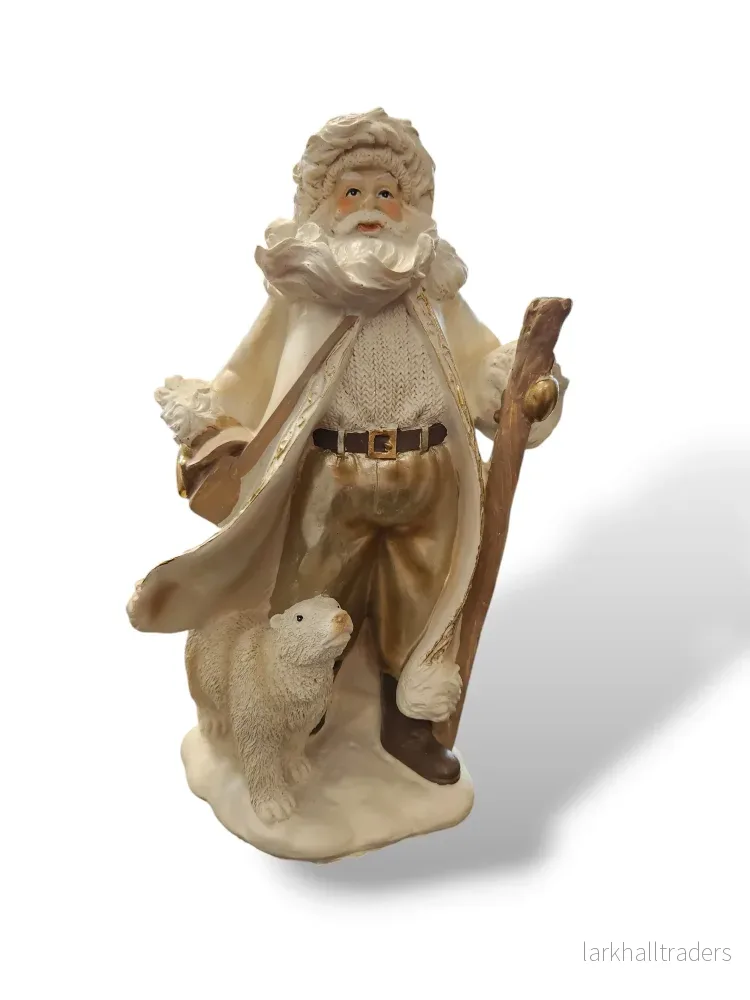 Santa with polobear