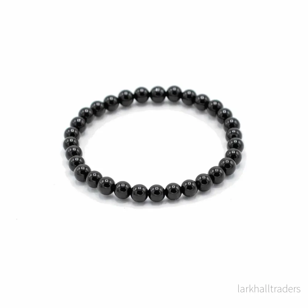 Armband med svart agat Armband med svart agat