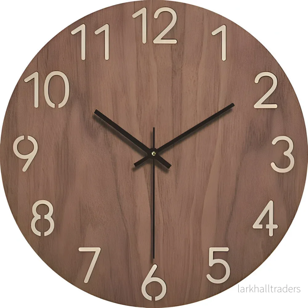 TimberHush – Minimalistisk Träväckarklocka i Modern Skandinavisk Design - Bild 3