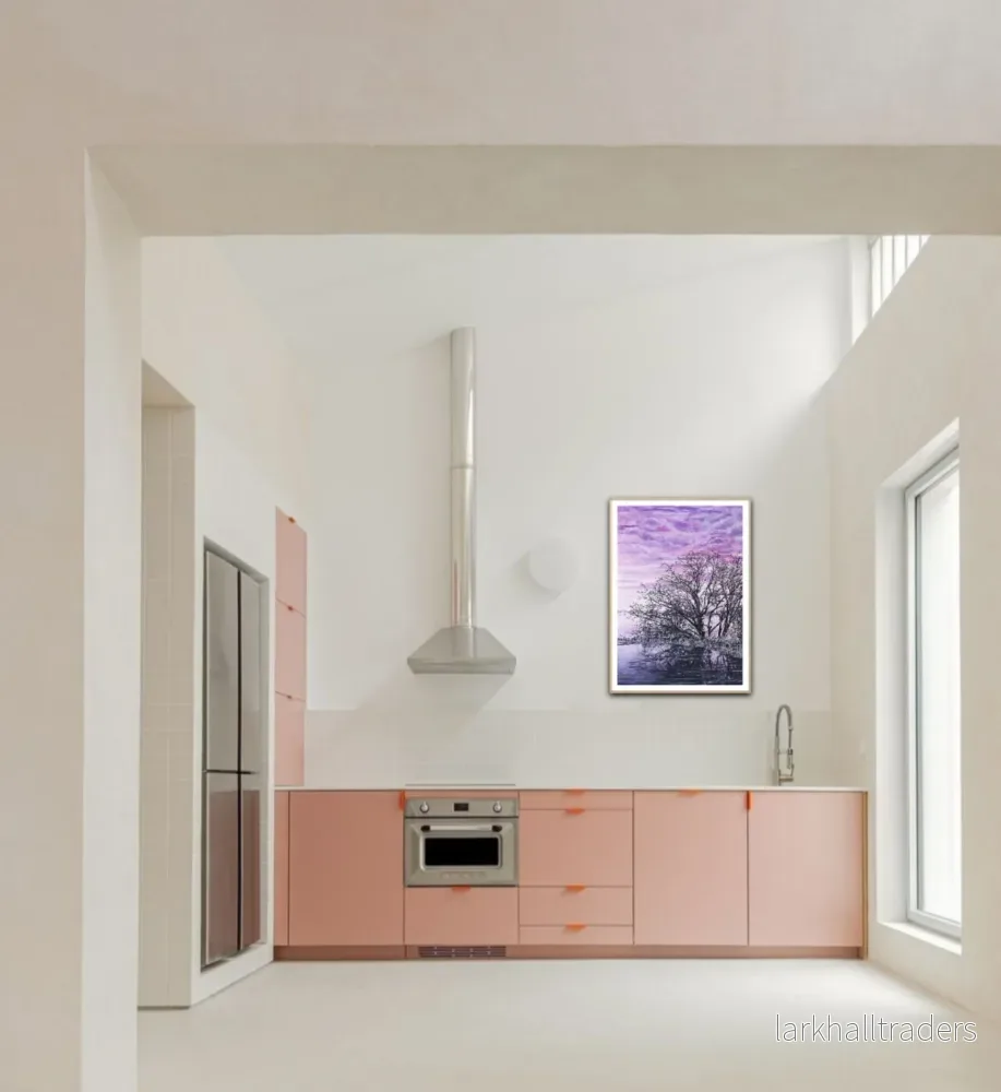 Landscape in purple (Landscape), Konstkvalitets Poster - Bild 3