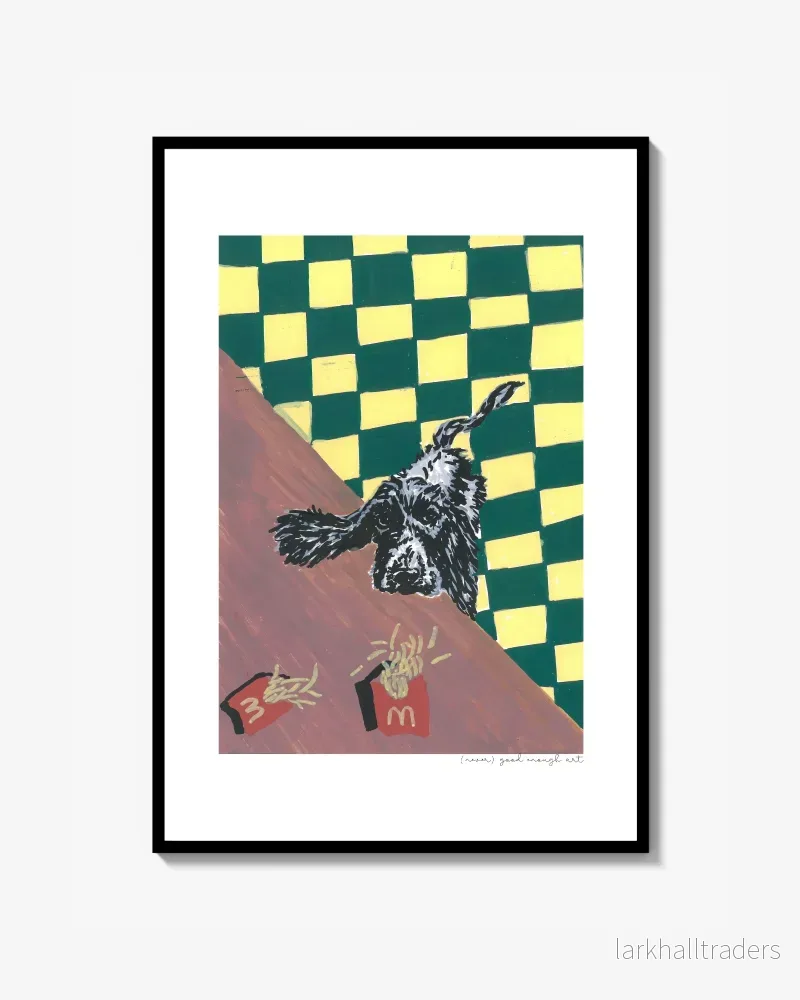 Gimme fry dog Poster