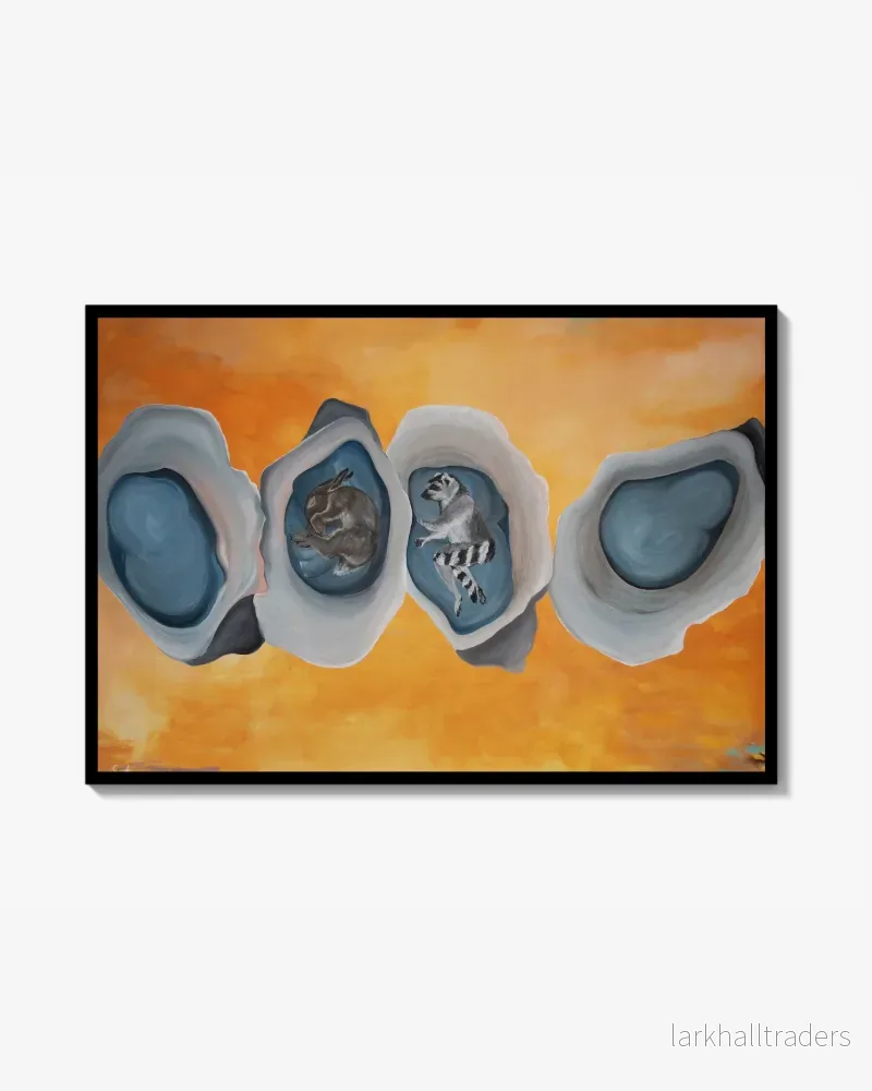 Oyster beds Poster Oyster beds Poster