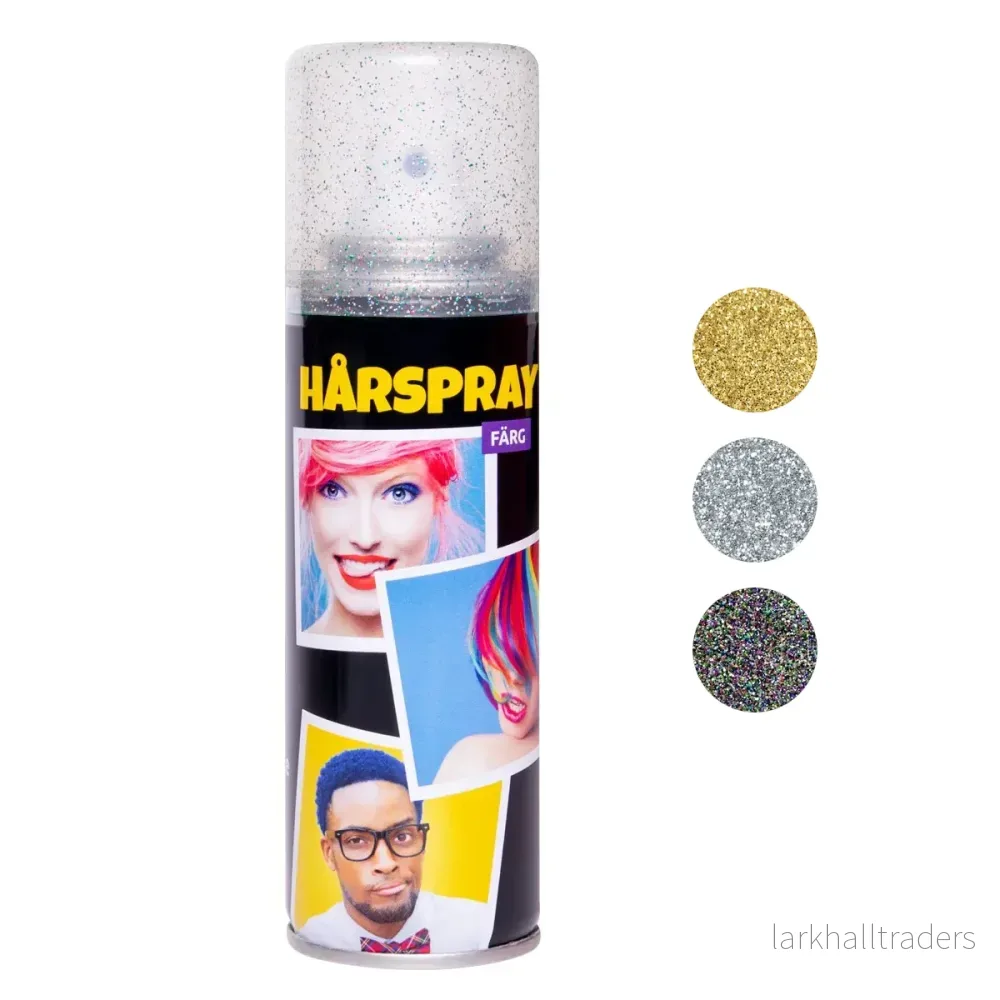 Hårspray, multiglitter Hårspray, multiglitter