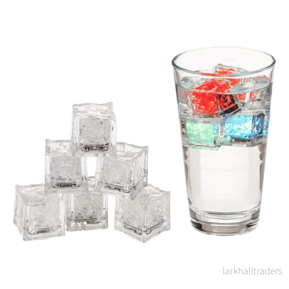 Iskuber med LED, 6 st Iskuber med LED, 6 st