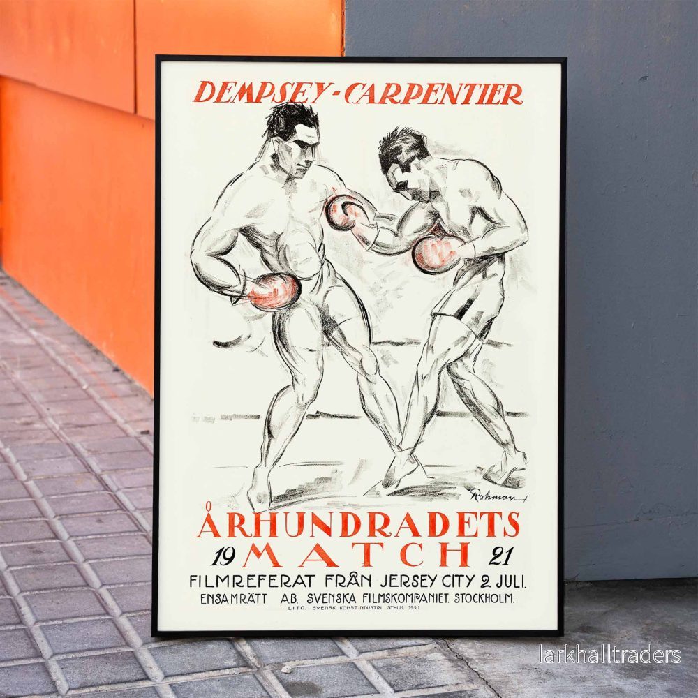 Århundradets match Poster