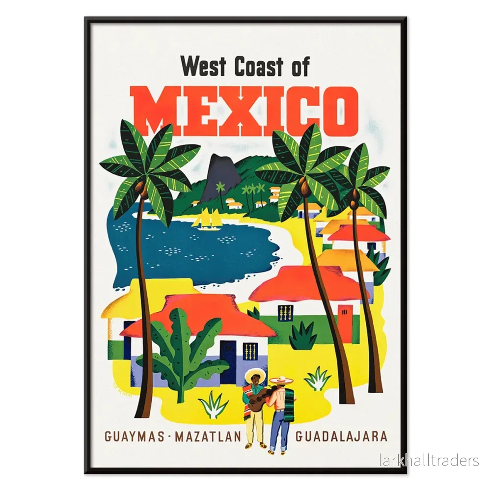 Mexikos västkust Poster - Bild 2