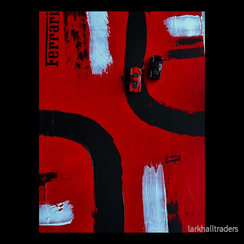 Enzo Ferrari Art Original - Bild 2