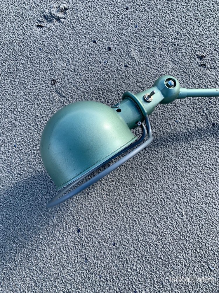 Jieldé lampa med två armar och bordsfäste - Grön - Bild 2
