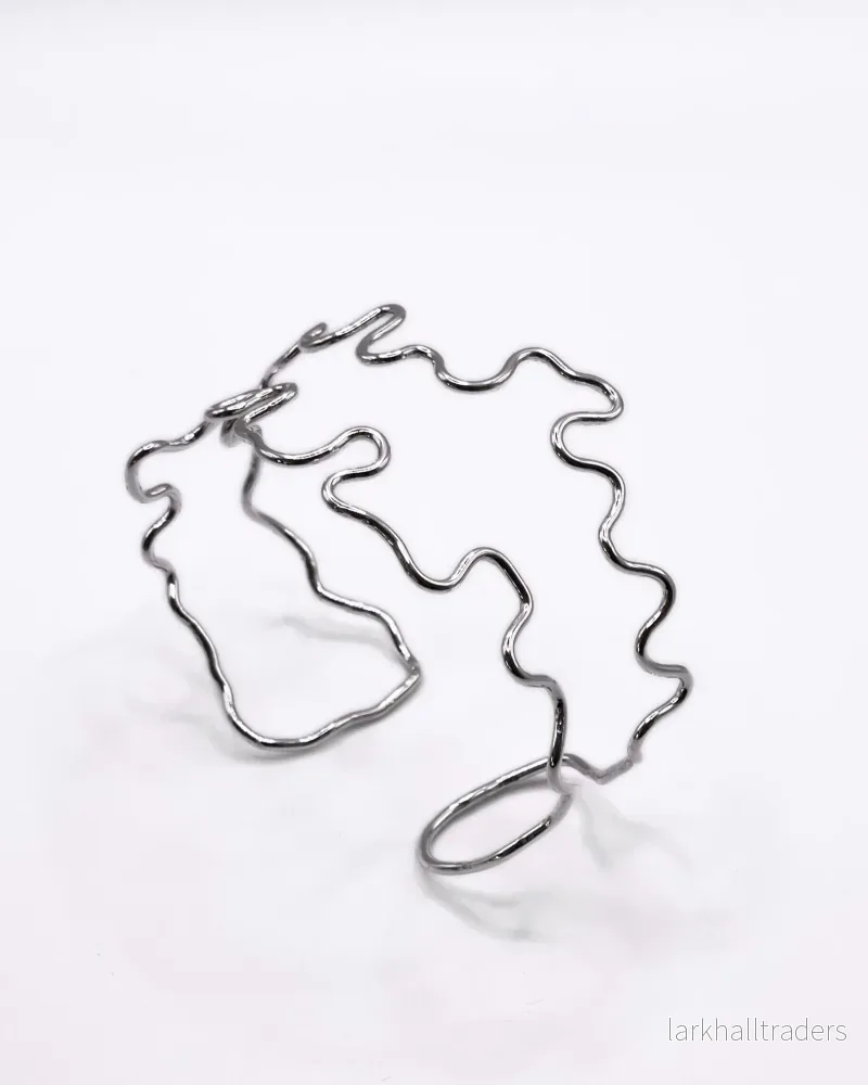 Handgjord Silver Armband Cloud
