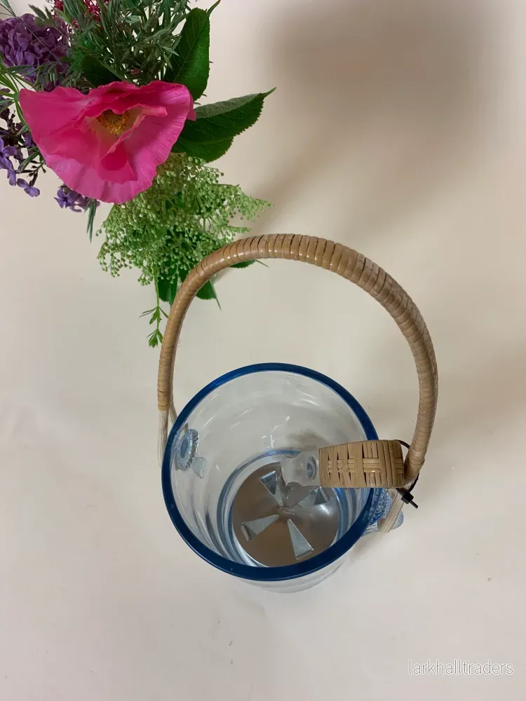 Ishink - Holmegaard med flätat handtag och originaltång och bottengaller - Bild 3