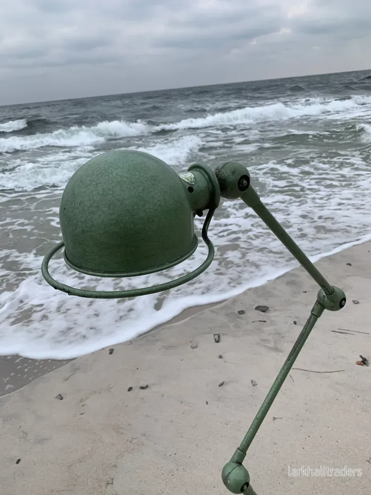 Jieldé golvlampa med 3 armar - Grön råversion - Bild 2
