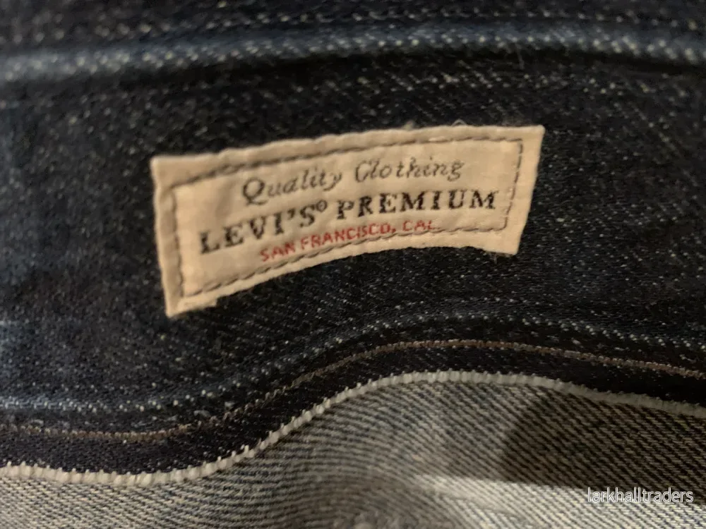 Denim Jacka återbruk 1 Blå - Bild 2