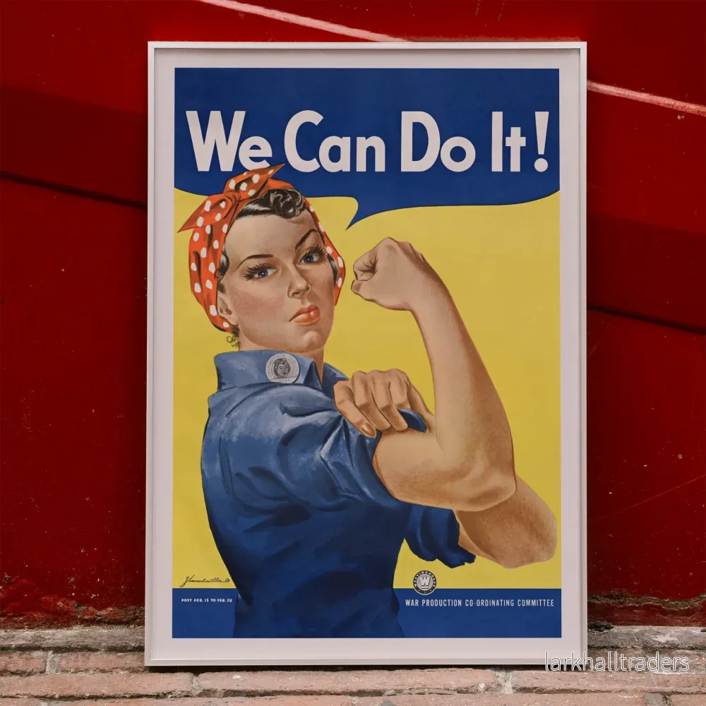We Can Do It! Poster We Can Do It! Poster