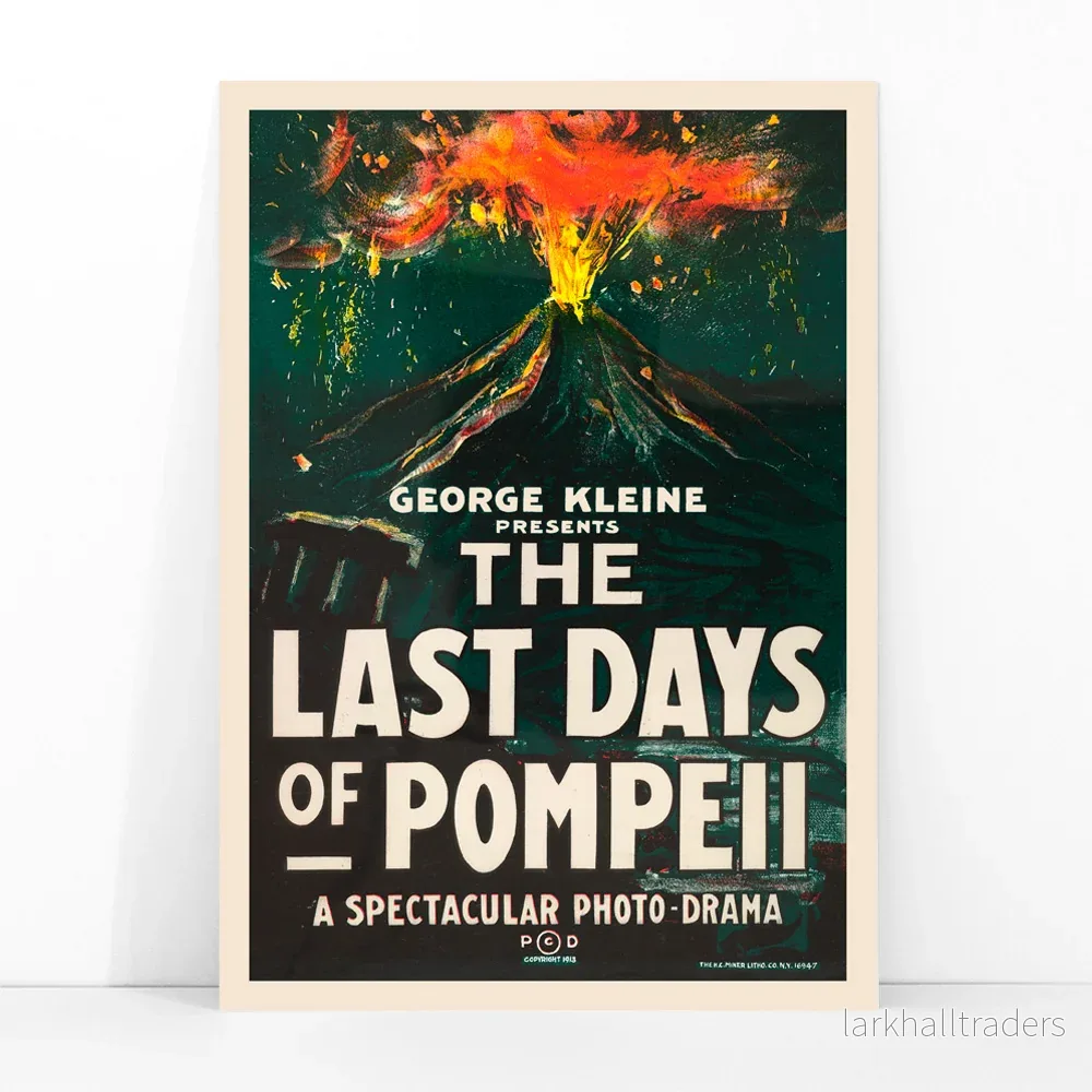 De sista dagarna i Pompeji Poster - Bild 3