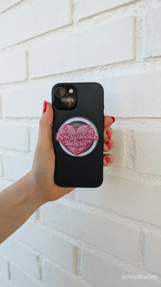 Phone Grip – Spicy Books Reader Phone Grip – Spicy Books Reader