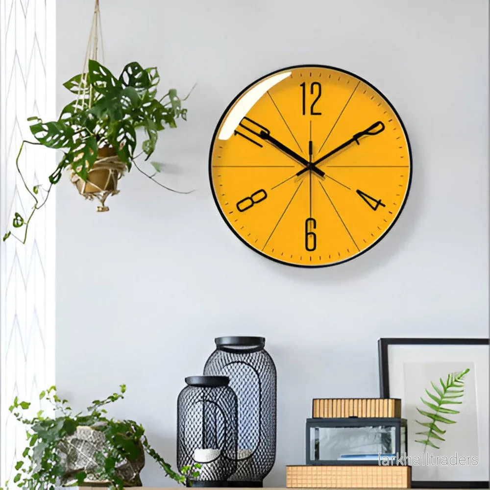 NordLinx – Modern Skandinavisk Väggklocka i Minimalistisk Design - Bild 2