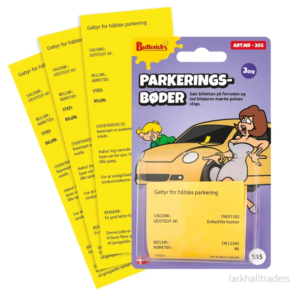 Parkeringsböter (DK) Parkeringsböter (DK)